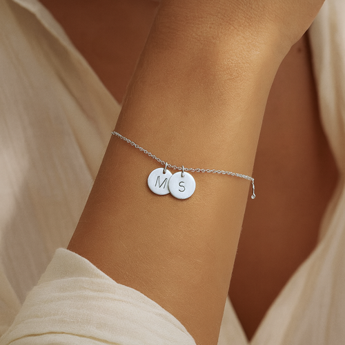 Personalized Disc Bracelet