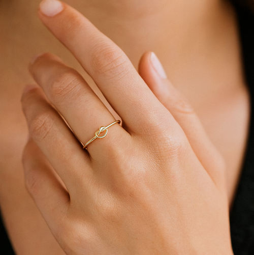Love Knot Ring Gold