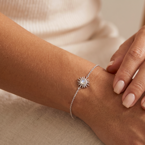 Moonstone Sun Bracelet