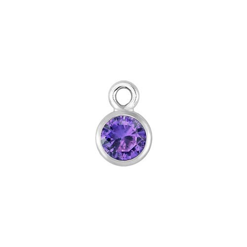 Bezel Birthstones Charms Add On