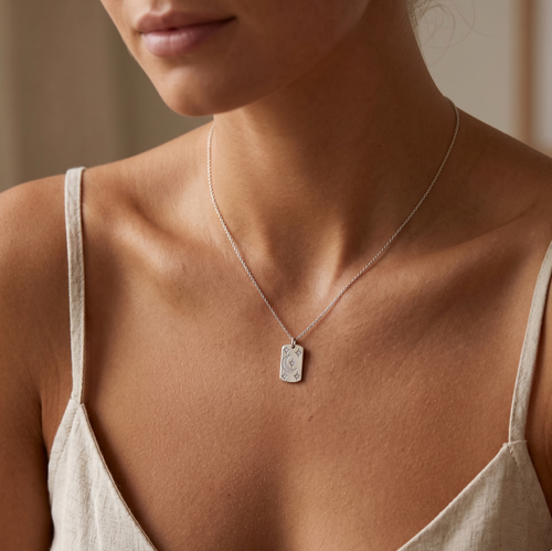 Shooting Moon Stars Necklace
