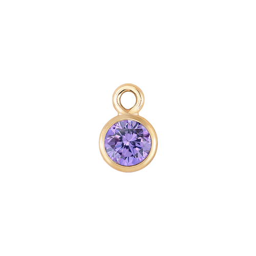 Bezel Birthstones Charms Add On