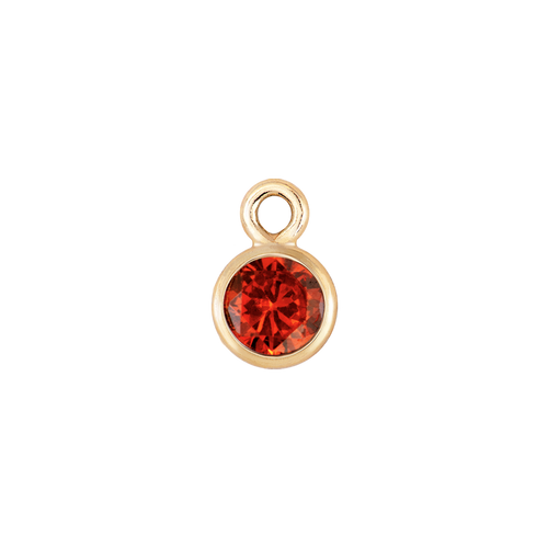 Bezel Birthstones Charms Add On