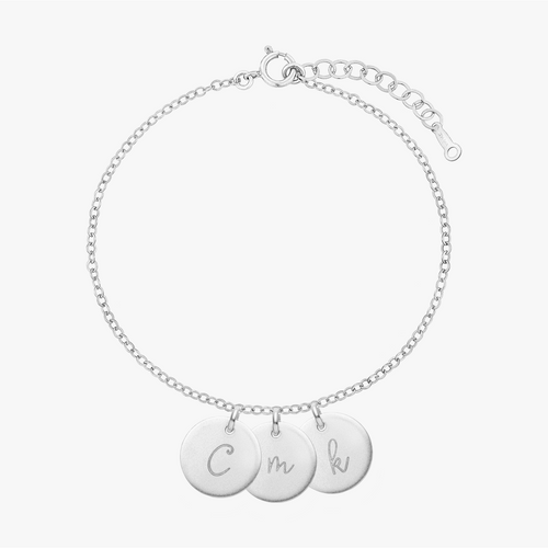 Personalized Disc Bracelet