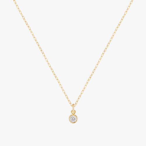 Little Bezel Choker Necklace