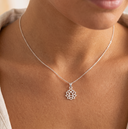 Zen Lotus Necklace