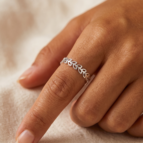Leaf Olive Ring