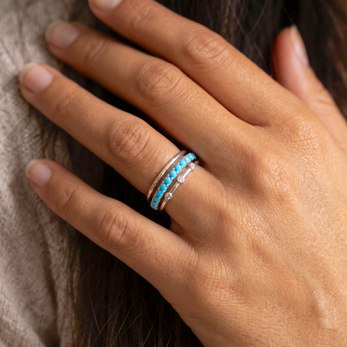 Turquoise Ring Silver