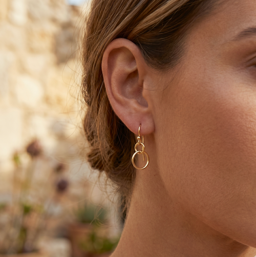 Links Of Love Dangle Earrings