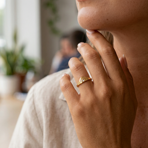 Sunrise Ring Gold