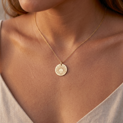 Personalized Sky Radiance Necklace