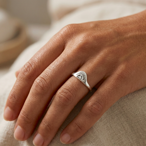 Sunrise Ring Silver