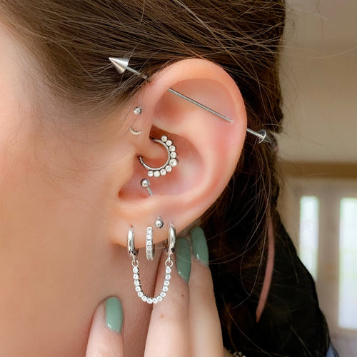 Spike Scaffolding Industrial Barbell