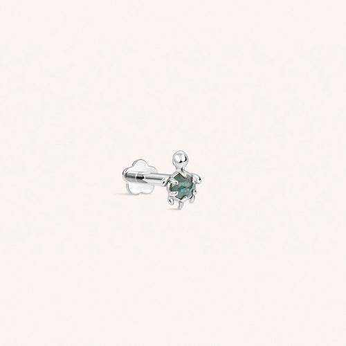 Color:White Gold
Option:Single
Option:Pair