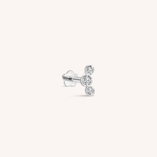 Color:White Gold
Option:Single
Option:Pair