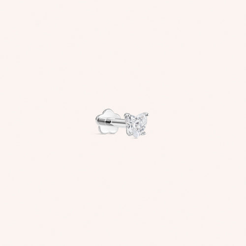 Color:White Gold
Option:Single
Option:Pair