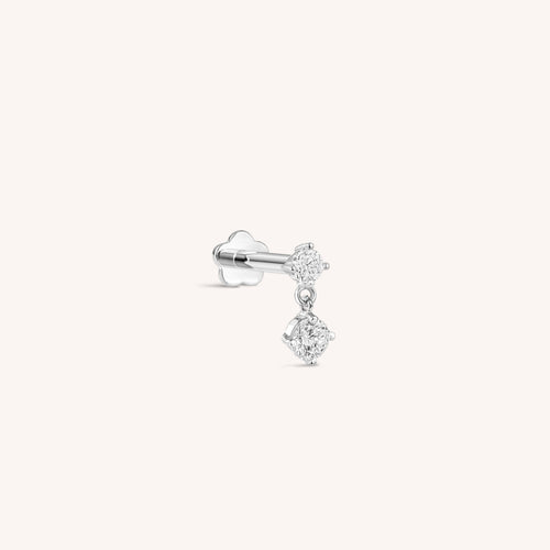 Color:White Gold
Option:Single
Option:Pair