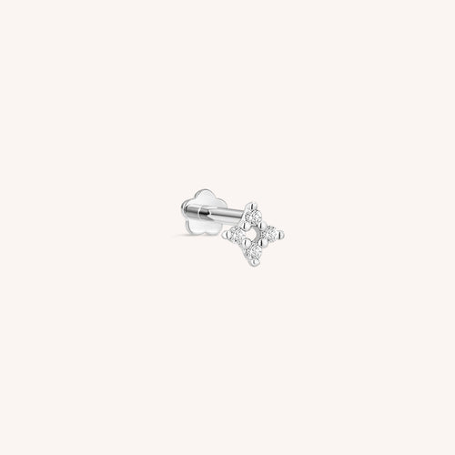 Color:White Gold
Option:Single
Option:Pair