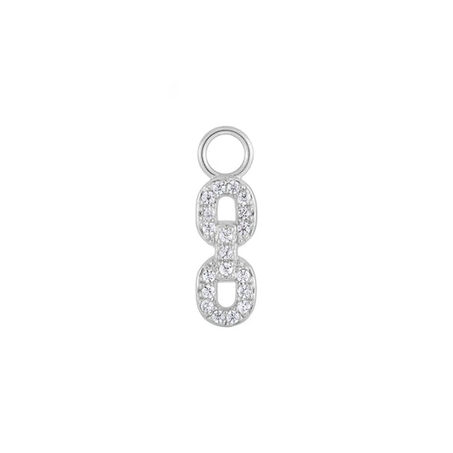 Cuban Chain Pave Charm
