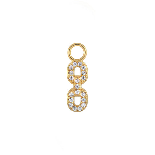Cuban Chain Pave Charm