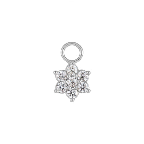 Pave Flower Charm