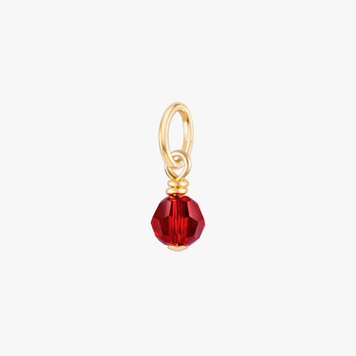Color:Gold Birthstone Gem:Garnet