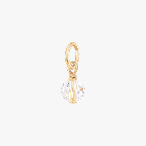 Color:Gold Birthstone Gem:Clear