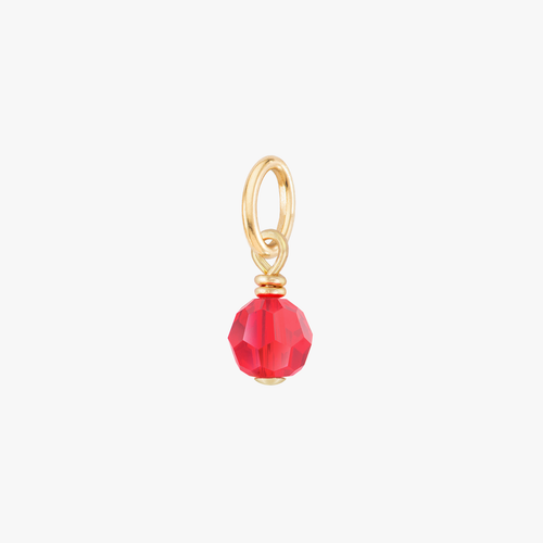 Color:Gold Birthstone Gem:Ruby
