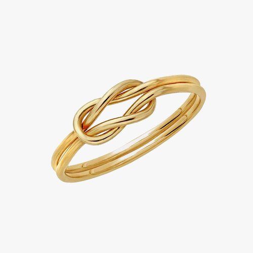 Double Love Knot Ring