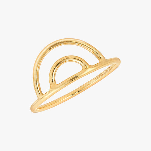 Rainbow Ring Gold