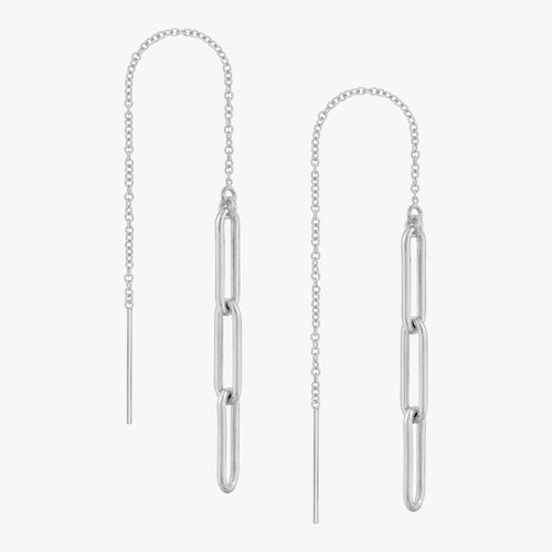 Muse Chain Threader Earrings