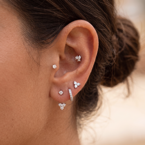 Sparkly Trio Ear Jacket