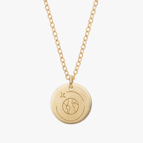 Personalized Travel Necklace
