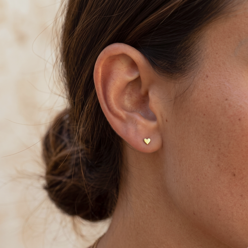 Baby Heart Stud Earrings