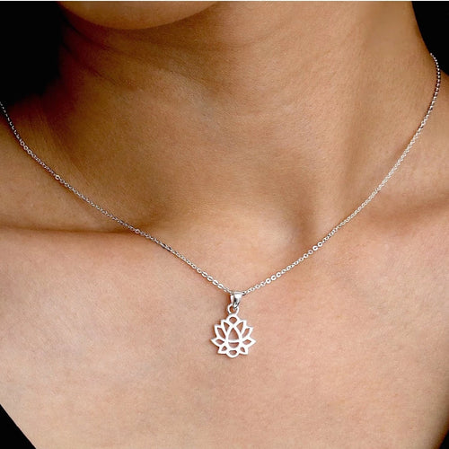 Zen Lotus Necklace