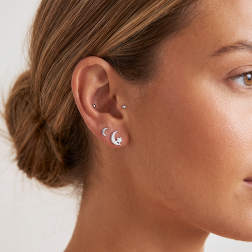 Celestial Stud Earrings
