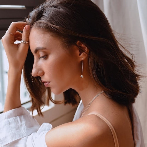 Ball Chic Ear Threader