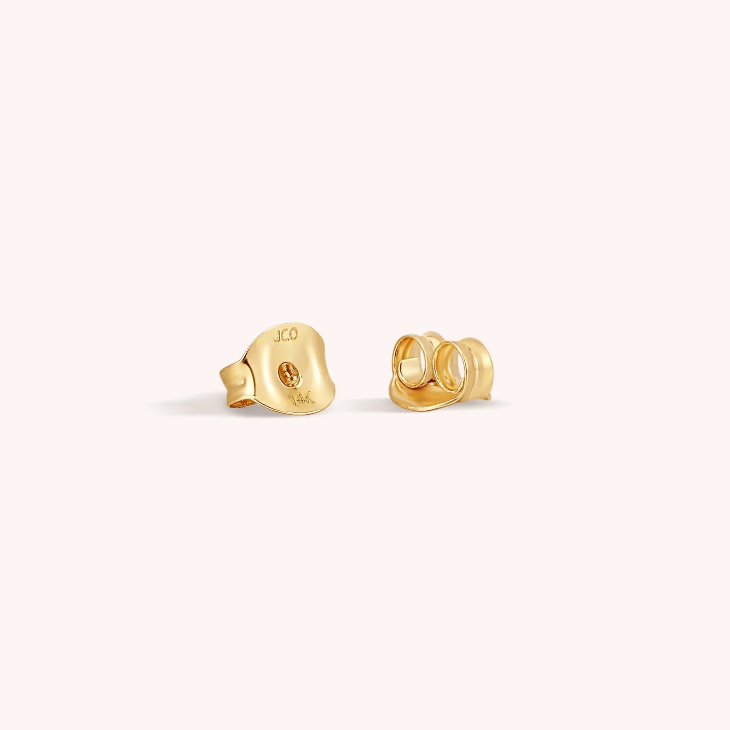 14K Solid Gold AdmireMe Diamond Stud Earrings