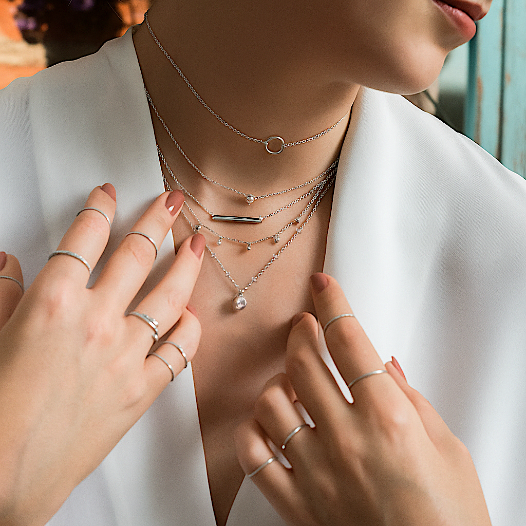 Ball Satellite Chain Necklace