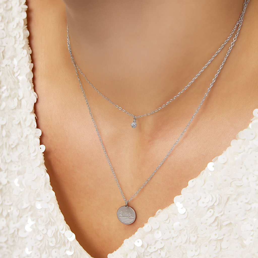 Personalized Sky Radiance Necklace