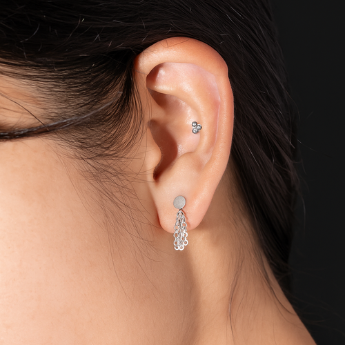 Little Tassel Drop Earrings