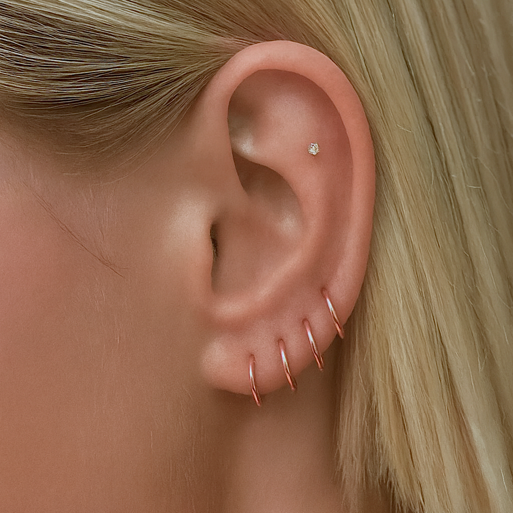 Little Classic Sterling Silver Clicker Ring