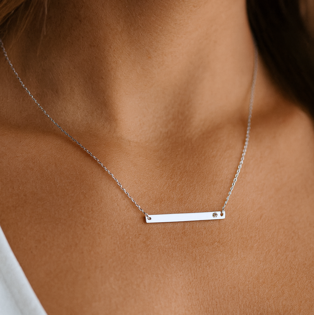 Horizon Bar Necklace