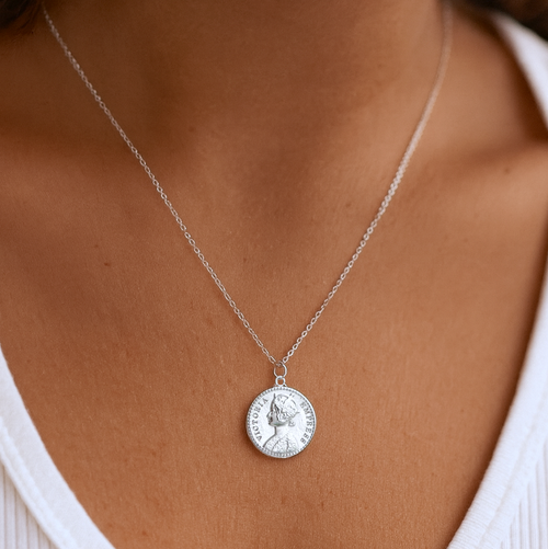 Victoria Coin Necklace