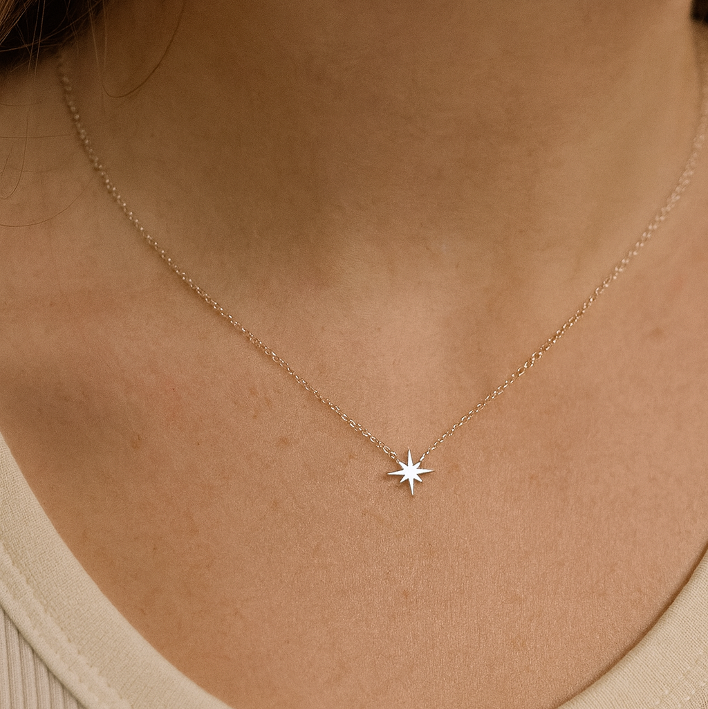 Minimal Starburst Necklace