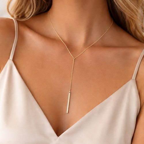 Lariat Bar Necklace