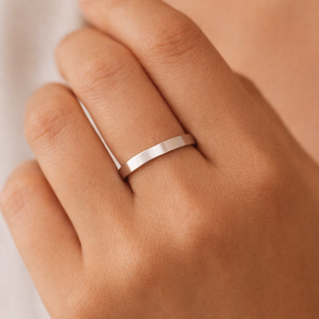 Classic Band Ring Silver
