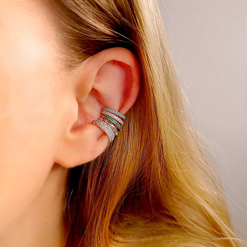 Emerald Pave Ear Cuff