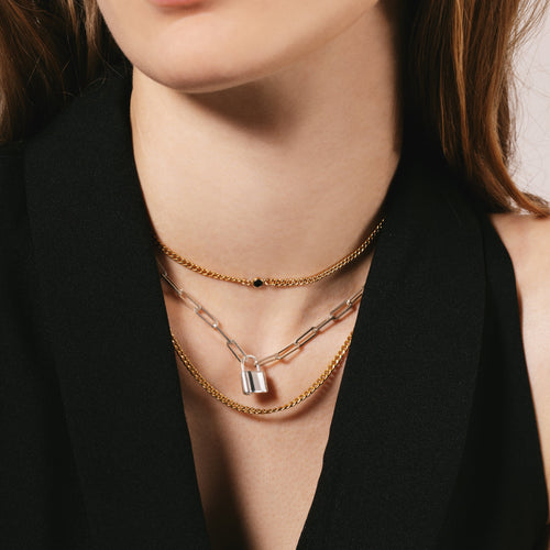 Statement Curb Chain Necklace