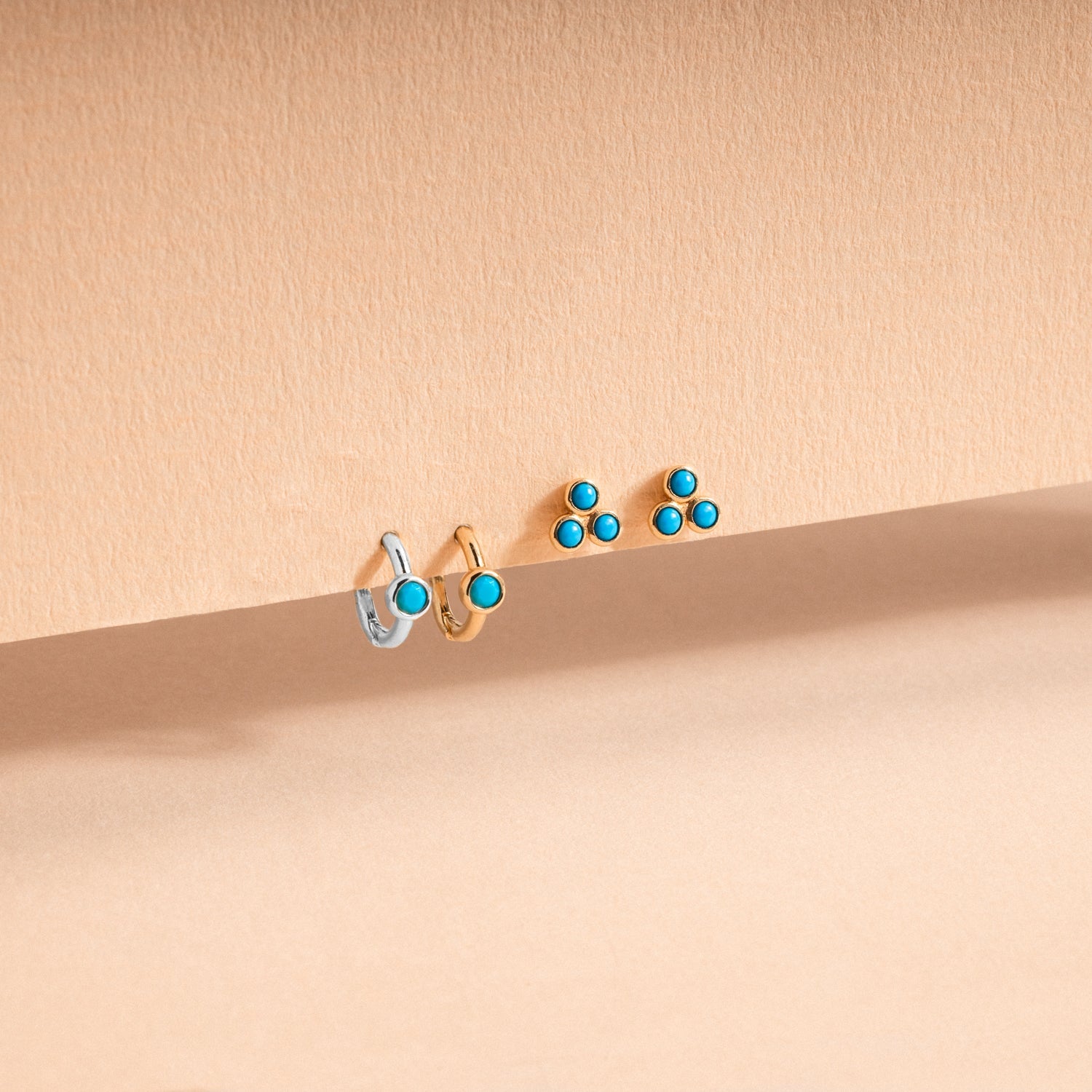 Color:Yellow Gold|Option:Single Color:Yellow Gold|Option:Pair Color:White Gold|Option:Single Color:White Gold|Option:Pair